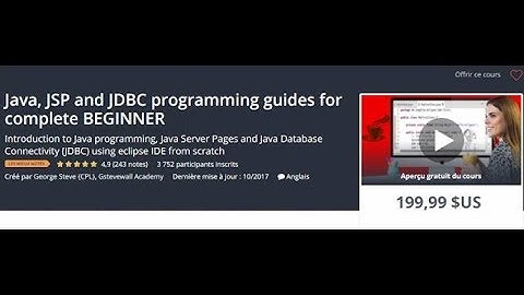 Khóa Học Java, JSP and JDBC programming guides for complete BEGINNER - khosinhvien.com