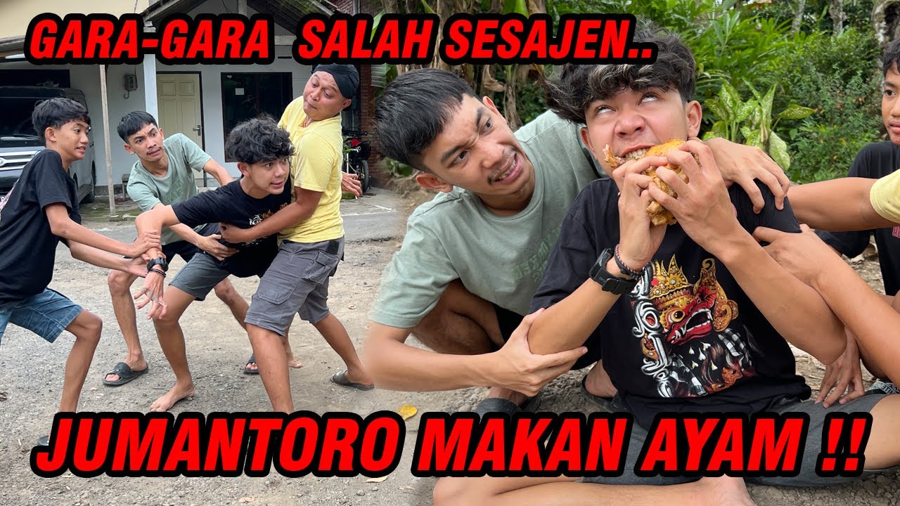 JUMANTORO MAKAN AYAM !! sampe ngiler sendiri liatnya