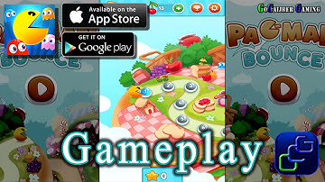 PAC-MAN Bounce - Puzzle Adventure Android iOS Gameplay