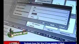 3d animation Training Chennai-3D Via Virtool Game Engine.