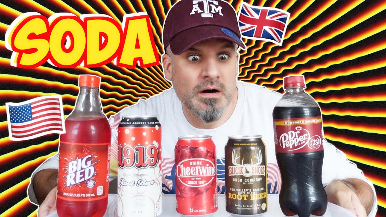 British Guy Tries American Soda WOW !!!