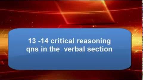 GMAT critical reasoning GMAT superia _ semantics video -part 1.mp4