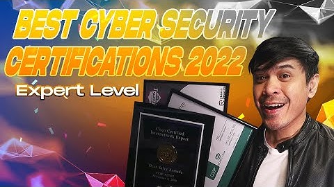 Best Cyber Security Certifications 2022 - Expert Level