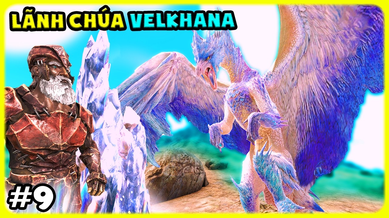 ARK Monster-SCP #9 MÌNH THU PHỤC RỒNG BĂNG VELKHANA ĐẠI CHIẾN SIÊU BOSS VÁ CÁI KẾT - TÝ TIỀN TỈ