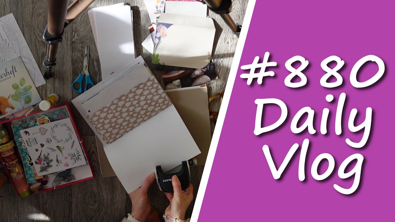 #880 - Ich bastel ein Junk Journal und nehme euch mit! - EINFACH Kathrin