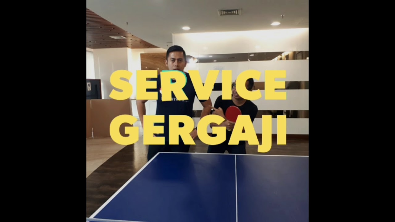 service pingpong paling mematikan tutorial  table tennis 