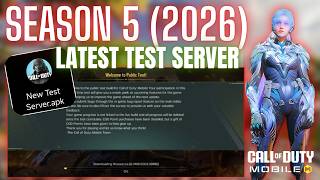 Season 5 Test Server Cod Mobile 2026 | Codm Test Server 2026 | New Latest Version Download link