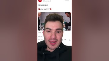 New Frank Ocean? 👀