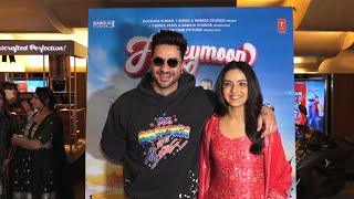 Jasmin Bhasin & Aly Goni Host Grand Screening Of Movie Honeymoon At Juhu Pvr #tellyfilms #jasly