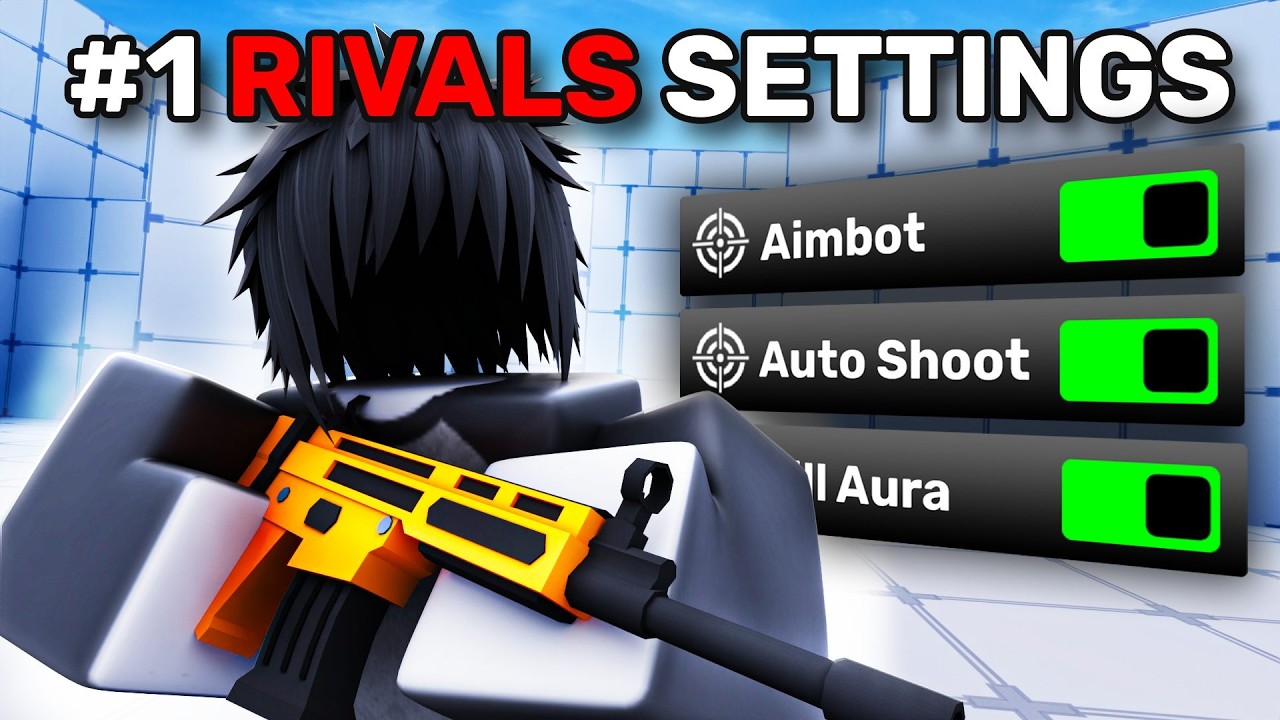 the best roblox rivals settings lol - YouTube