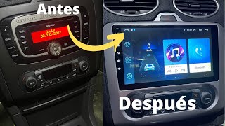Instalamos Pantalla Estéreo para el FOCUS ST MK2 /(android) plug and play Instalamos Pantalla Estéreo para el FOCUS ST MK2 /(android) plug and play