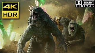 4K ULTRA HD • Godzilla & Kong Enters The Hollow Earth (Godzilla x Kong - The New Empire) | DOLBY 5.1