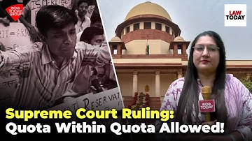 Supreme Court Allows Sub-Classification of Scheduled Castes for Reservation | Law Today
