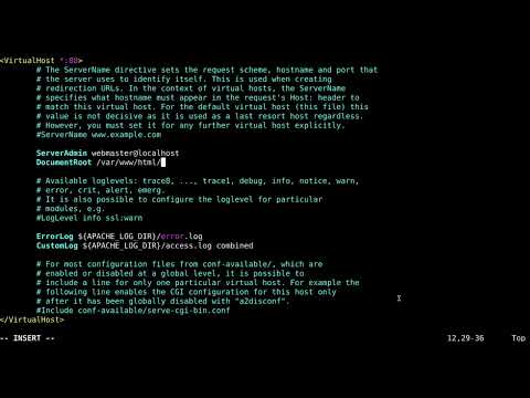 How to Create and Enable Apache Virtual Hosts (custom website/hostname ) in Ubuntu (a2ensite Guide)