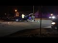 Two vehicle accident