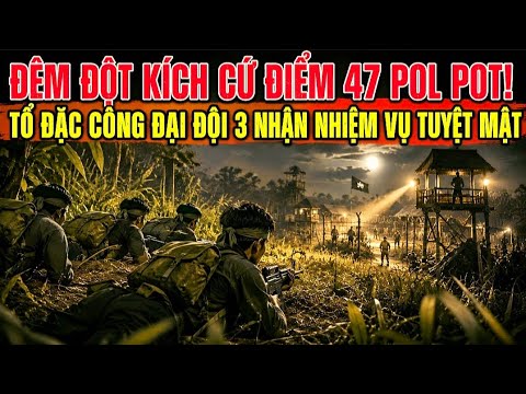 Đêm Đột Kích Cứ Điểm 47 Polpốt Tổ Đặc Công Đại Đội 3 Nhận Nhiệm Vụ Tuyệt Mật.