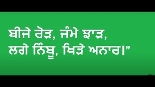Punjabi Bujartan 2020 | Punjabi Paheli (Puzzles) | ਪੰਜਾਬੀ ਬੁਝਾਰਤਾਂ | ਪਹੇਲੀ | ਬਾਤ | ਬਤੌਲੀ | screenshot 3