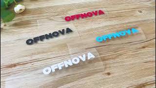 OFFNOVA Heat Transfer Vinyl Bundle (HTV), Iron On Vinyl, Heat