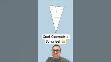 Cool #geometry surprise! 😮 #math #maths #mathematics #mathfun #mathchallenge #triangle #mathteacher