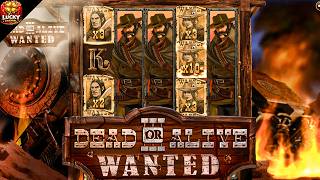 😱 Dead or Alive 3: Wanted (NetEnt) 😱 Amazing EPIC Big WIN in New Online Slot screenshot 2