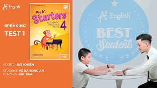 A1 STARTERS Speaking test –  SONG AN | SPEAKING TEST 1