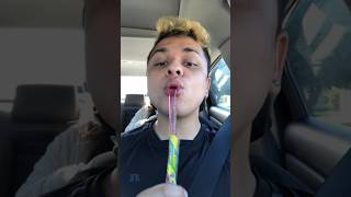 These jelly straws are so good! 🤣  #jelly #jellyfruit #snacks