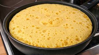 Apple Cake in 3 Minutes! I make it at home every day! No oven!