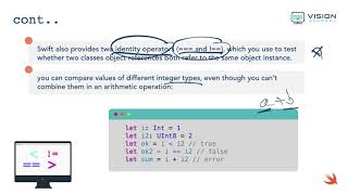 CH2-11-Variables and Operators: Bool Type | تطوير التطبيقات | لغة سوفت | Swift Programming screenshot 5