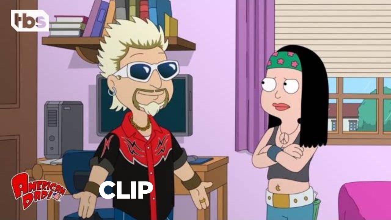 American Dad: Jeff Becomes Guy Fieri (Clip) | TBS