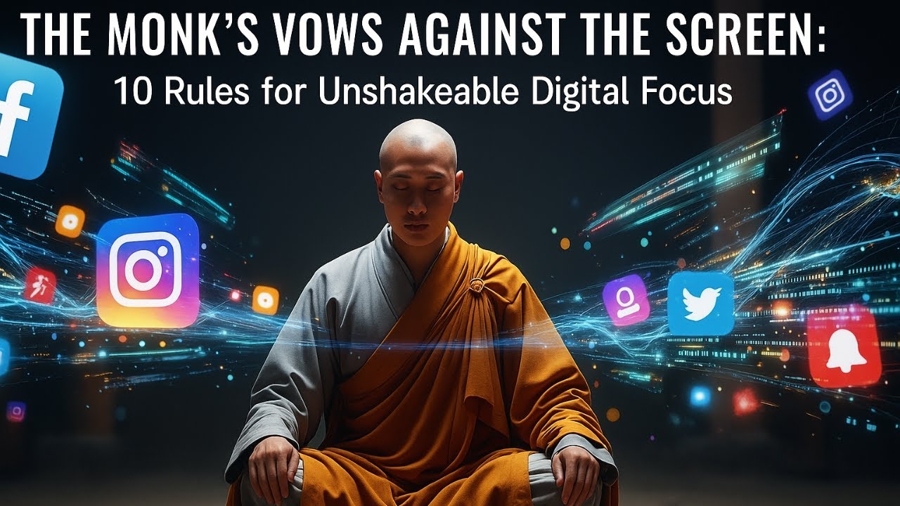 The Monk's Vows Against the Screen: 10 Rules for Unshakeable Digital Focus