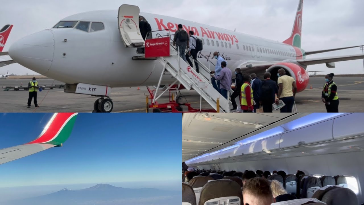 Kenya Airlines - Nairobi to Mombasa