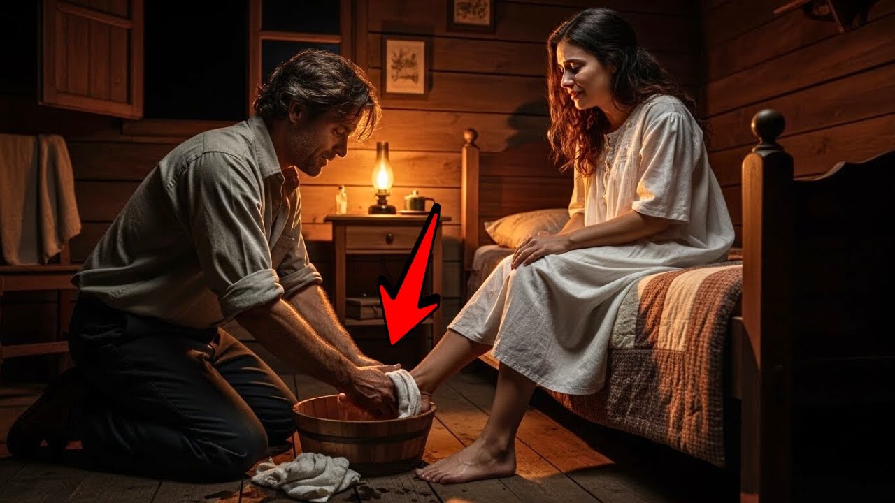 Tous ont ri quand elle prit le fermier pauvre... Mais Il Lava ses Pieds Comme une Princesse