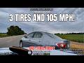 105 MPH Lexus With Only 3 Tires Flies Into Oncoming Traffic During Arkansas Police Chase