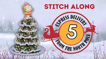 5 - Left Hand - Base - Mini Crochet Christmas Tree Stitch Along