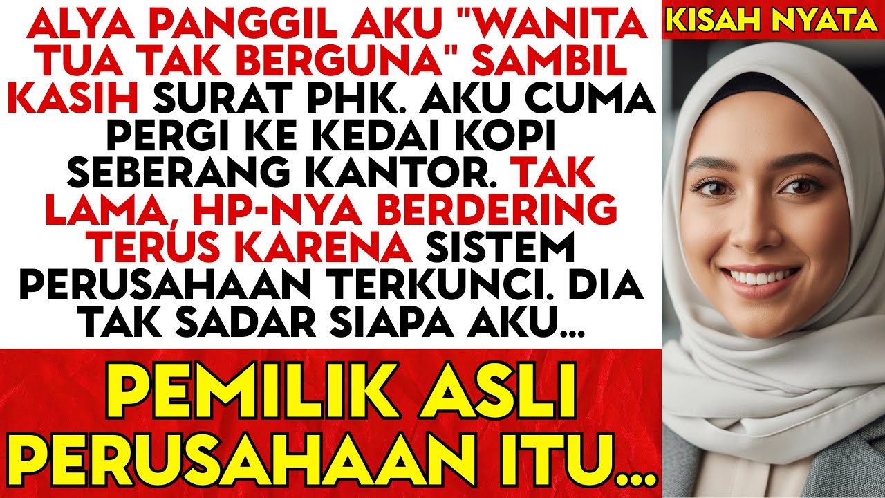 Diusir Keponakan Bos di Hari Pertama, Dia Bilang Aku GAK RELEVAN. Pas Aku Keluar, Ternyata Akulah...