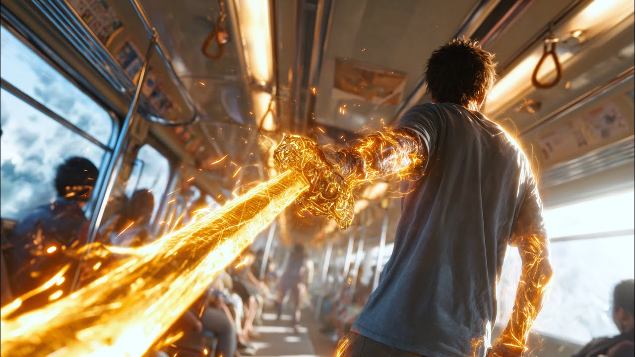 Zayıf Bir Çocuk Metroda Boyutları Parçalayan İblis Kılıcını Keşfediyor