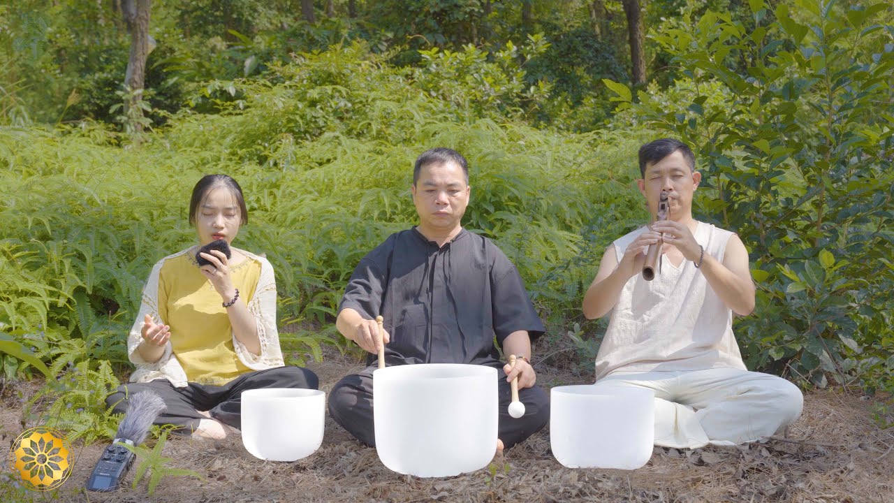 Crystal Harmony Meditation | 432Hz Healing Sounds with American Flute & Angelic Vocals ✨