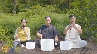 Crystal Harmony Meditation | 432Hz Healing Sounds with American Flute & Angelic Vocals ✨