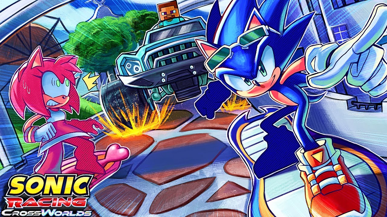 ЭТА ИГРА НЕВЕРОЯТНО ХАОТИЧНА В СЕТИ! | Sonic Racing CrossWorlds