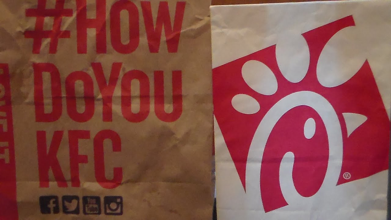 KFC vs Chick FilA Original Chicken Sandwich Which is your fav? YouTube