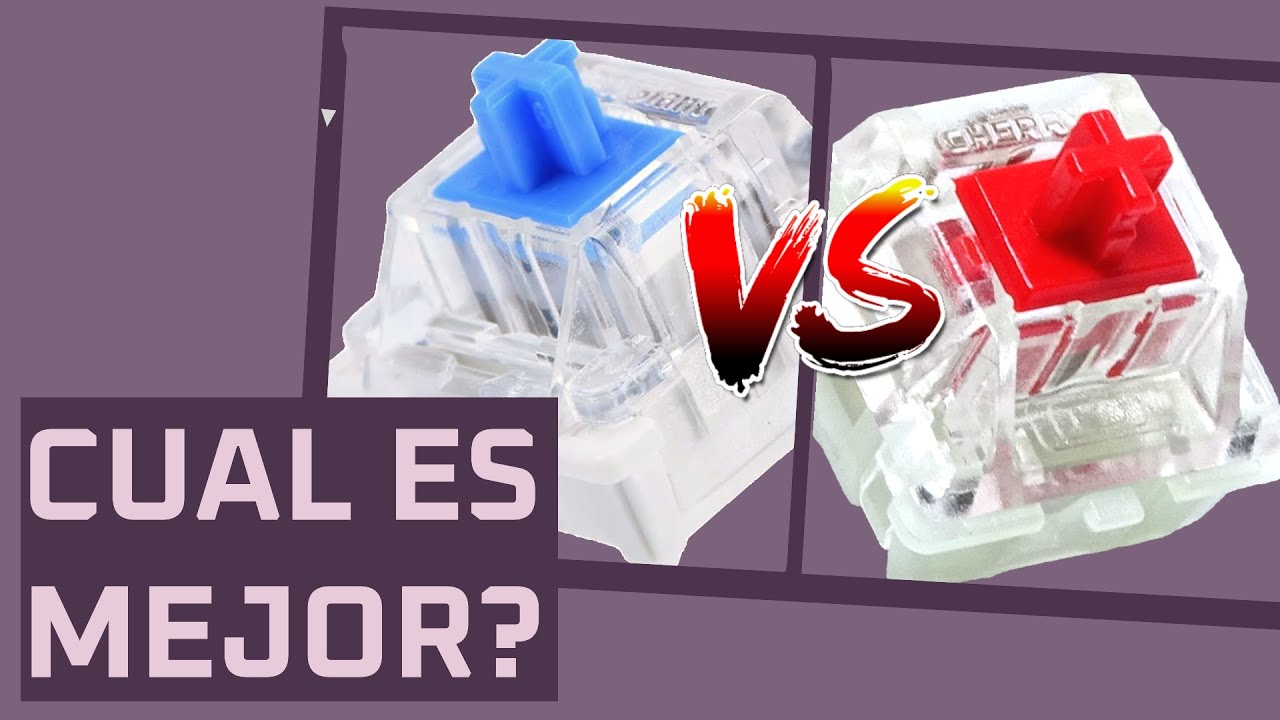 Diferencias Entre Switches Red y Blue ¿Cuál Elegir?
