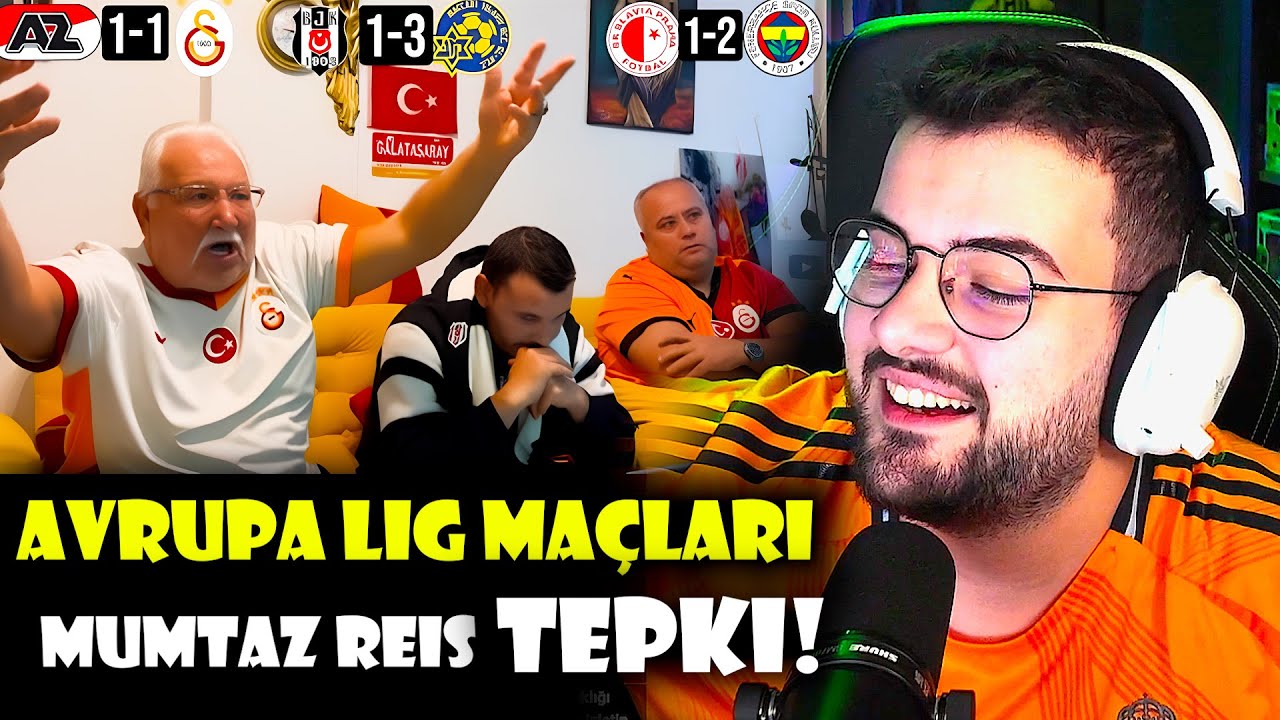 Jrokez / Mümtaz Reis 'GALATASARAY - FENERBAHÇE - BEŞİKTAŞ AVRUPA MAÇLARI' TEPKİ! | Beni Tahrik Etme