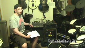 Intro to Mixer and Basic live sound setup Stage Snake Monitor Mix Overveiw