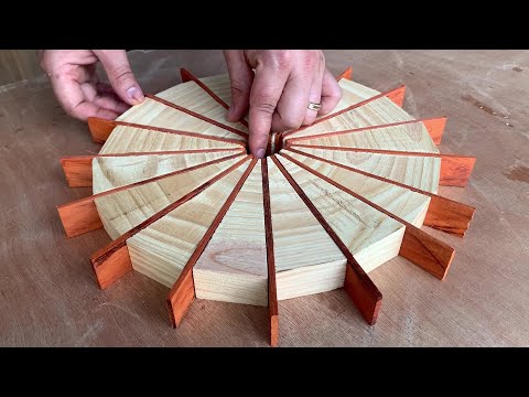 видео: Woodturning - The Skill to Create Perfect Artistic Masterpieces that Satisfy You on The Lathe