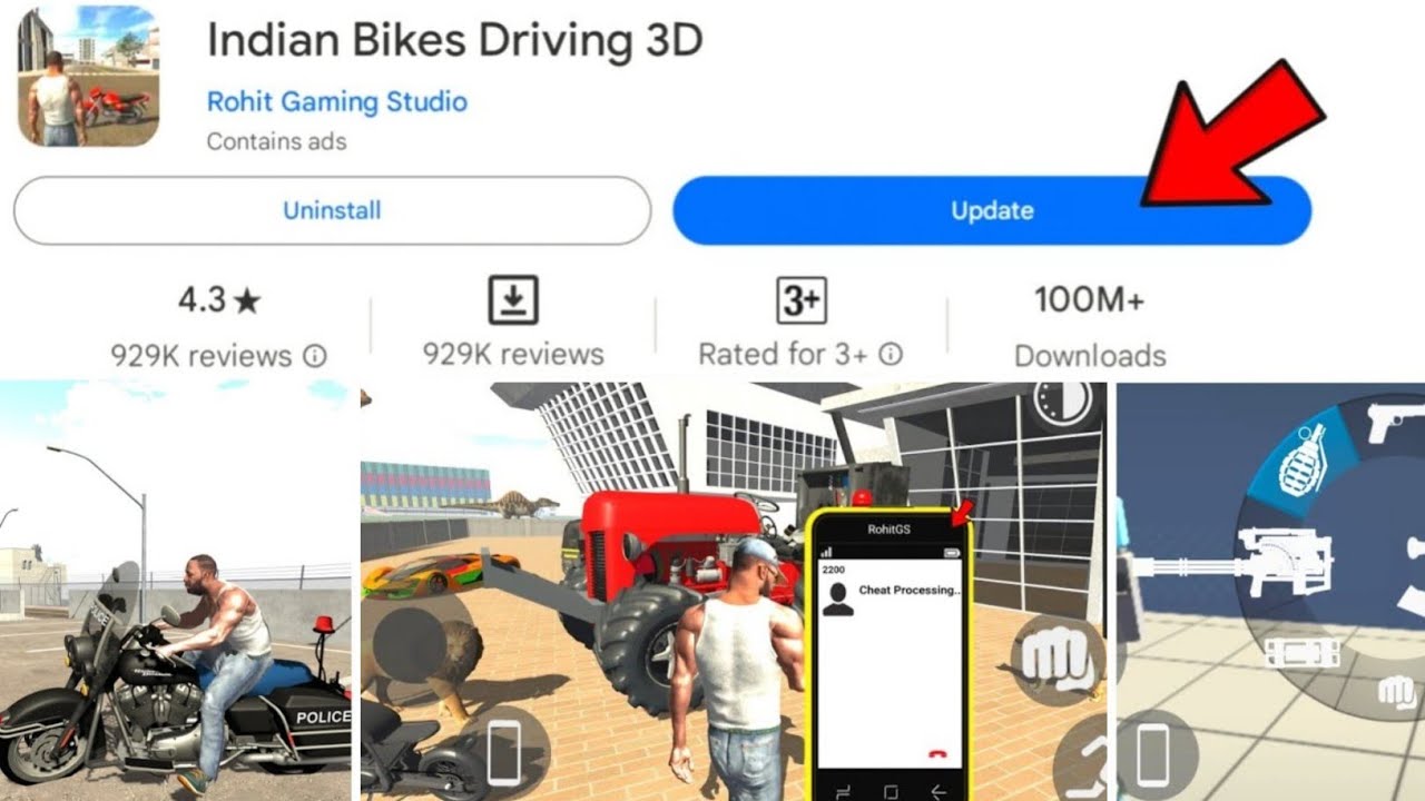 New Update आ गया Indian bike driving 3d| Indian bike driving 3d new ...