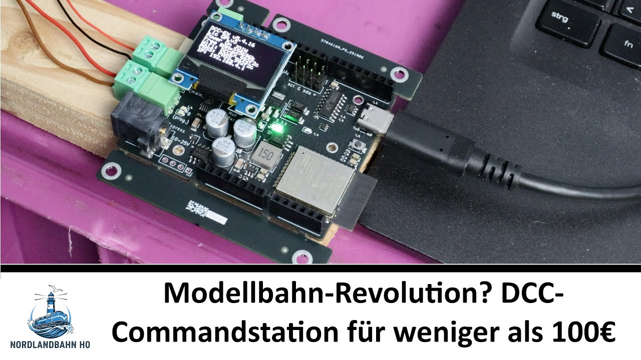 DCC-Commandstation unter 100 €? Das gibt es wirklich! - Nordlandbahn H0