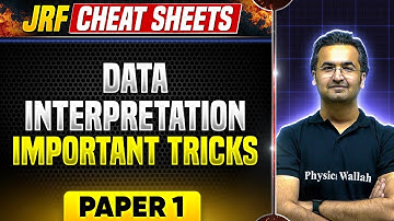 UGC NET Paper 1 : Data Interpretation Important Tricks for UGC Net Exam 2024 | UGC NET Nishant Sir