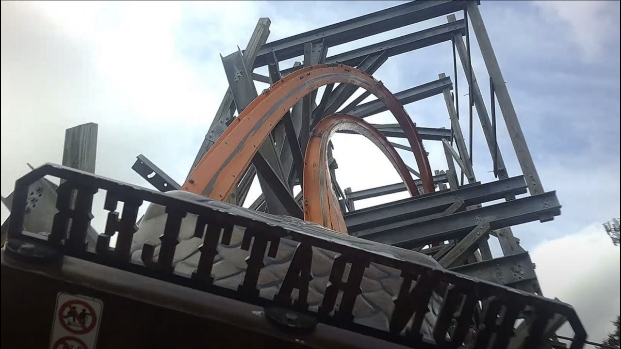 Iron Rattler POV | Six Flags Fiesta Texas | World's Most Unique Hybrid ...