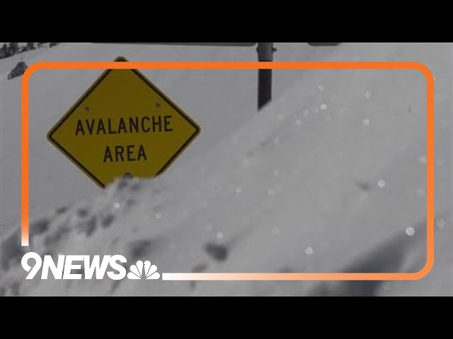 Driver survives being swept up in avalanche on Loveland Pass - YouTube