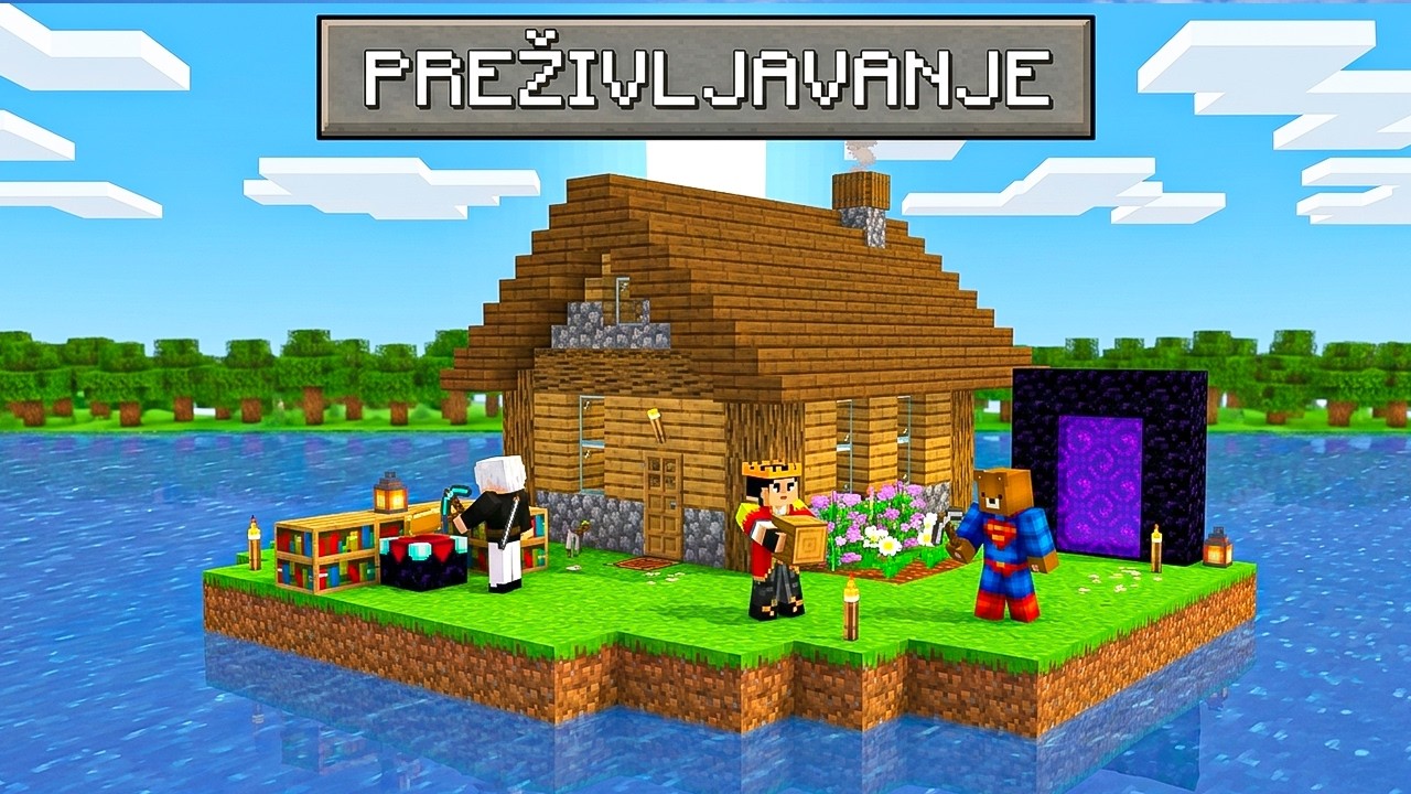 DUGOOČEKIVANI GOST JE NAPRAVIO PROBLEM U MINECRAFT PREŽIVLJAVANJU! ep.4